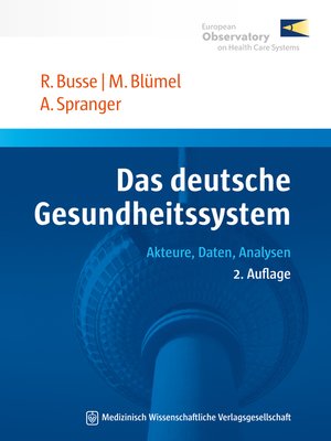cover image of Das deutsche Gesundheitssystem